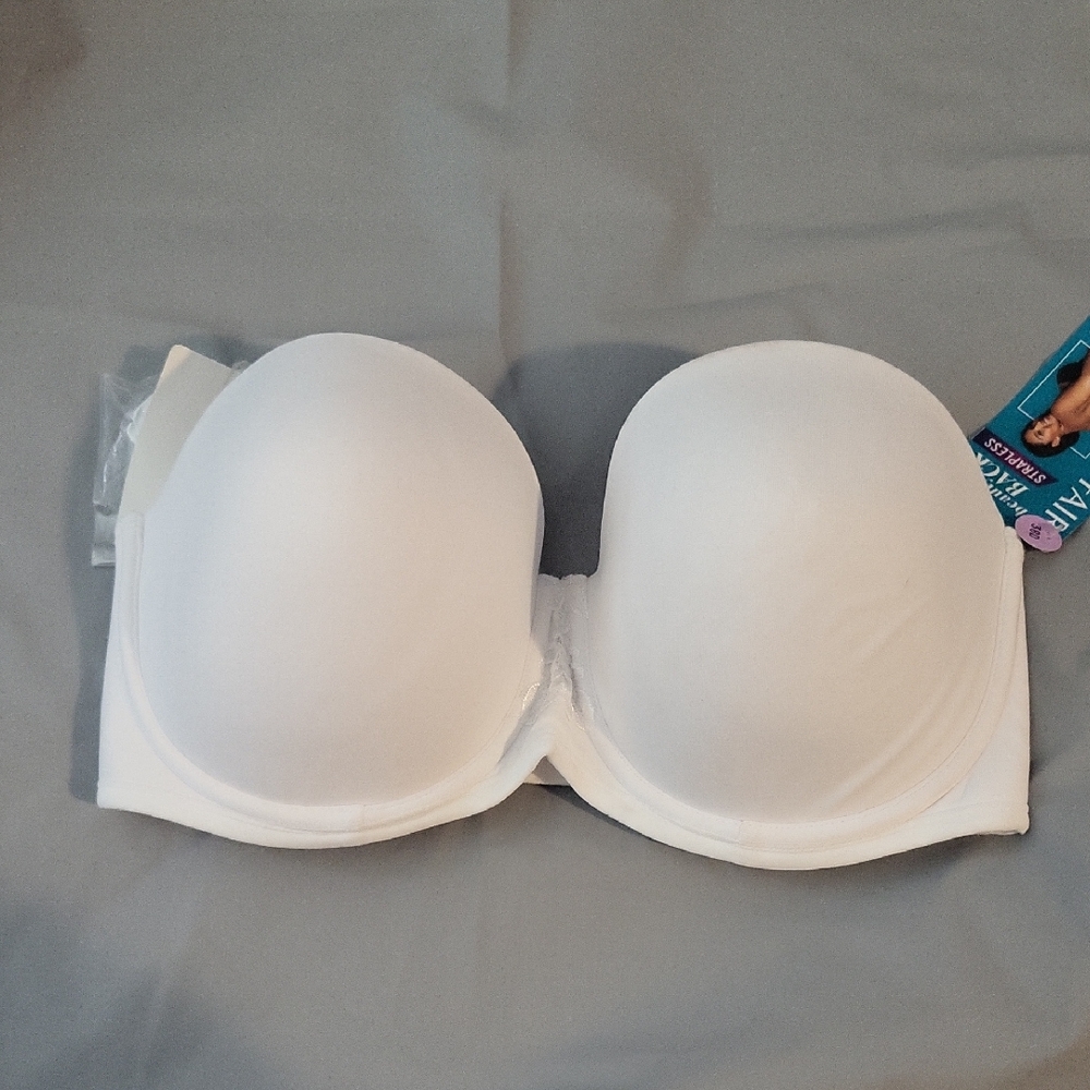 38 D Vanity Fair Beauty Back 4-way Bra New With Tags